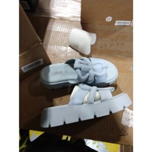 GABOR Womens Mules, Light Blue Size: 6.5